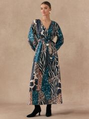 Акція на Сукня осіння жіноча SHEIN GD-00202983 XL Комбінована від Rozetka