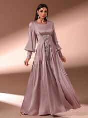 Акція на Сукня осіння жіноча SHEIN GD-00203872 L Світло-рожева від Rozetka