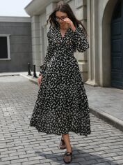 Акція на Сукня осіння жіноча SHEIN GD-00204101 M Комбінована від Rozetka