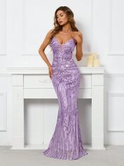 Акція на Сукня літня жіноча Shein GD-00226785 M Фіолетова від Rozetka