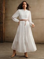 Акція на Сукня жіноча SHEIN GD-00209720 L Біла від Rozetka
