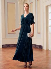 Акція на Сукня жіноча SHEIN GD-00221032 M Темно-зелена від Rozetka