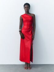 Акція на Сукня жіноча SHEIN GD-00216489 L Червона від Rozetka