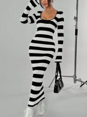 Акція на Сукня осіння жіноча SHEIN GD-00209624 L Комбінована від Rozetka