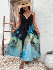 Акція на Сукня літня жіноча Shein GD-00226458 1XL Різнокольорова від Rozetka