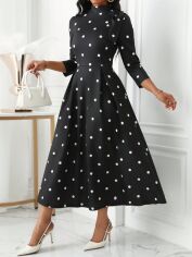 Акція на Сукня літня жіноча Shein GD-00226604 XL Чорна від Rozetka