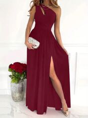 Акція на Сукня літня жіноча Shein GD-00227048 M Бордова від Rozetka