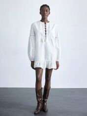 Акція на Сукня літня жіноча Shein GD-00203702 S Біла від Rozetka