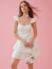 Акція на Сукня літня жіноча Shein GD-00202280 L Біла від Rozetka