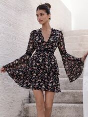 Акція на Сукня літня жіноча Shein GD-00208055 L Різнобарвна від Rozetka