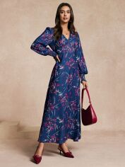 Акція на Сукня осіння жіноча SHEIN GD-00205446 M Синя від Rozetka