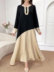 Акція на Сукня осіння жіноча SHEIN GD-00207156 S Чорна від Rozetka