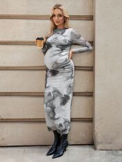 Акція на Сукня для вагітних осіння жіноча SHEIN GD-00223727 XL Комбінована від Rozetka