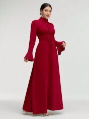 Акція на Сукня осіння жіноча SHEIN GD-00204503 S Червона від Rozetka