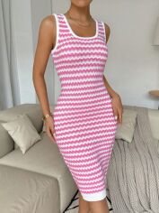 Акція на Сукня осіння жіноча SHEIN GD-00193987 S Рожева від Rozetka