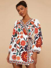 Акція на Сукня літня жіноча SHEIN GD-00217663 L Біла від Rozetka