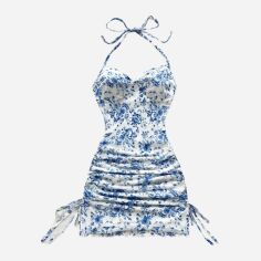 Акція на Сукня літня жіноча SHEIN GD-00219449 S Різнобарвна від Rozetka