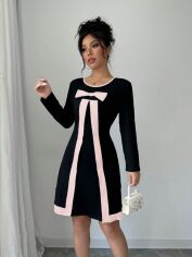 Акція на Сукня літня жіноча Shein GD-00225791 XL Чорна від Rozetka