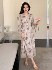 Акція на Сукня осіння жіноча SHEIN GD-00201121 M Комбінована від Rozetka