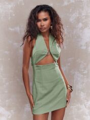 Акція на Сукня літня жіноча Shein GD-00228373 L Зелене від Rozetka