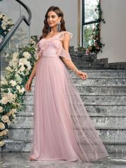 Акція на Сукня жіноча SHEIN GD-00201923 L Рожева від Rozetka