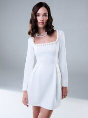 Акція на Сукня літня жіноча Shein GD-00214847 XS Біла від Rozetka