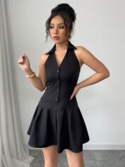 Акція на Сукня літня жіноча Shein GD-00225530 L Чорна від Rozetka