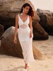 Акція на Сукня жіноча SHEIN GD-00205455 S Біла від Rozetka