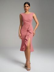 Акція на Сукня жіноча SHEIN GD-00206574 L Рожева від Rozetka
