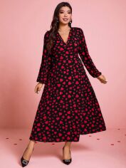 Акція на Сукня осіння жіноча SHEIN GD-00202945 1XL Чорна від Rozetka