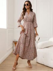 Акція на Сукня осіння жіноча SHEIN GD-00213036 S Рожева від Rozetka
