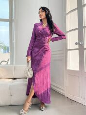 Акція на Сукня осіння жіноча SHEIN GD-00213077 L Рожева від Rozetka