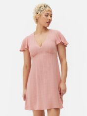 Акція на Сукня коротка літня жіноча Primark XAZ519941YPHA 36 Блідо-рожева від Rozetka