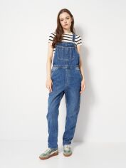 Акція на Комбінезон джинсовий жіночий H&M 1039388p14 S Синій від Rozetka