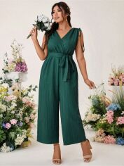 Акція на Комбінезон жіночий SHEIN GD-00208361 0XL Зелений від Rozetka