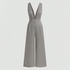 Акція на Комбінезон жіночий SHEIN GD-00213290 1XL Різнокольоровий від Rozetka