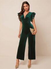 Акція на Комбінезон жіночий SHEIN GD-00226483 XL Зелений від Rozetka