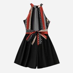 Акція на Комбінезон жіночий SHEIN GD-00202090 2XL Червоний від Rozetka