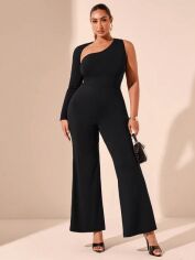 Акція на Комбінезон жіночий SHEIN GD-00223786 2XL Чорний від Rozetka