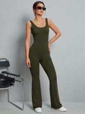 Акція на Комбінезон жіночий SHEIN GD-00193231 S Зелений від Rozetka