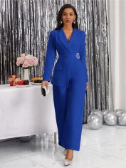 Акція на Комбінезон жіночий SHEIN GD-00180978 M Синій від Rozetka