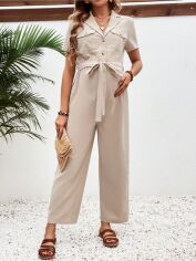 Акція на Комбінезон для вагітних SHEIN GD-00195595 2XL Хакі від Rozetka