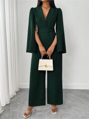Акція на Комбінезон жіночий SHEIN GD-00225733 L Темно-зелений від Rozetka