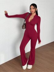 Акція на Комбінезон жіночий SHEIN GD-00227143 S Червоний від Rozetka