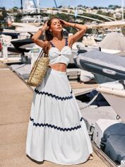 Акція на Костюм жіночий SHEIN GD-00205827 XS Білий від Rozetka