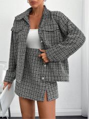 Акція на Костюм жіночий SHEIN GD-00212133 L Чорний від Rozetka