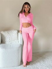 Акція на Костюм жіночий SHEIN GD-00211925 S Рожевий від Rozetka