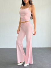 Акція на Костюм жіночий SHEIN GD-00222294 XS-Petite Рожевий від Rozetka