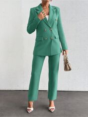 Акція на Костюм жіночий SHEIN GD-00211112 S Зелений від Rozetka