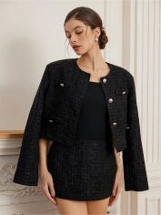 Акція на Костюм жіночий SHEIN GD-00206249 L Чорний від Rozetka